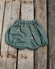 Sage Exclusive Blossom Linen Bloomers