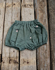 Sage Exclusive Blossom Linen Bloomers