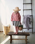 Salmon Parachute Linen Tunic