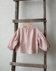 Baby Pink Parachute Linen Tunic