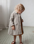 Natural Long Linen Coat