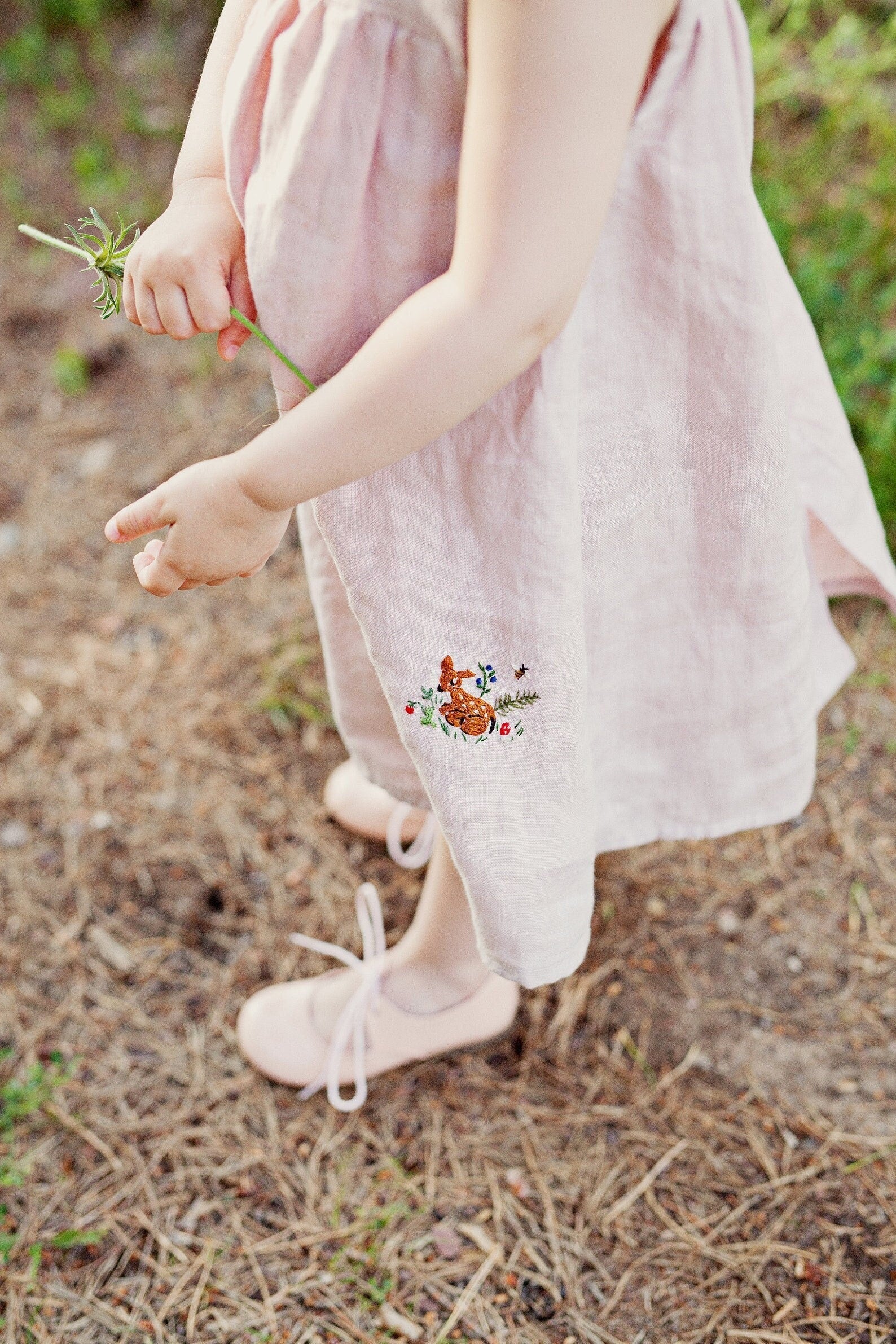 formal linen dress Espiga Linen Dress White / 32 main image 0
