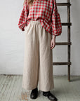 Sand Linen Culottes