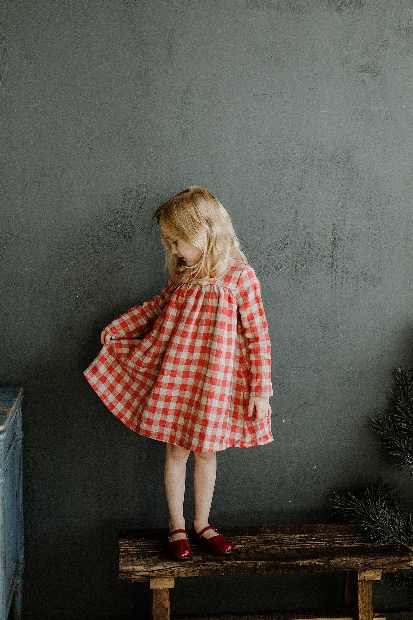Garden Classic Linen Dress