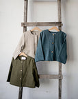 Marine Blue Linen Jacket