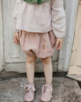 Dusty Rose Linen Bloomers