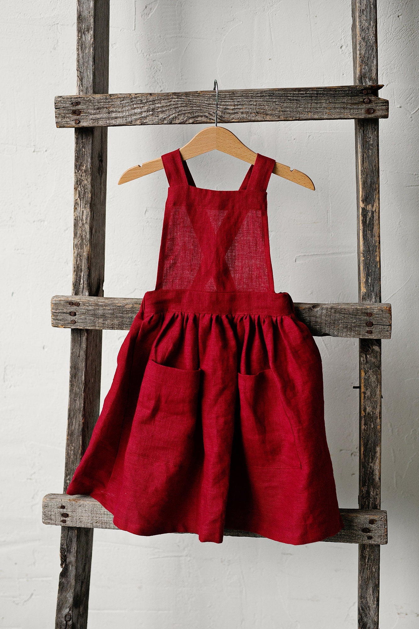 Maia's Farm - Cross Back Pinafore - Pastel Bloom