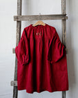 Cherry Parachute Linen Dress