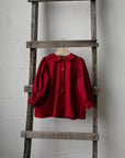 Cherry Linen Tunic Dress