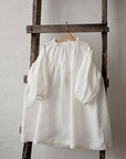 White Parachute Linen Dress
