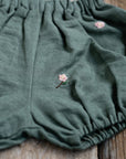 Sage Exclusive Blossom Linen Bloomers
