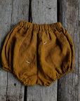 Mustard Exclusive Bee Linen Bloomers