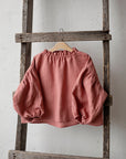 Salmon Parachute Linen Tunic