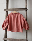Salmon Parachute Linen Tunic