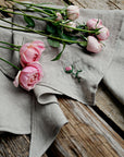 Natural Linen Scarf