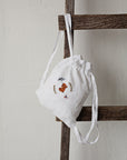 Baby Rabbit Linen Backpack