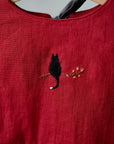 Cherry Tea Linen Dress