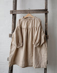 Sand Parachute Linen Dress