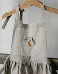 Natural Linen Apron