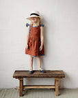Rust Linen Apron