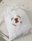 Baby Rabbit Linen Backpack