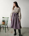 Natural Victorian Linen Tunic