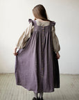 Mauve Prairie Linen Dress