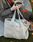 Natural Classic Linen Bag