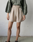 Sand Linen Shorts
