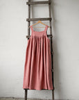 Salmon August Linen Dress
