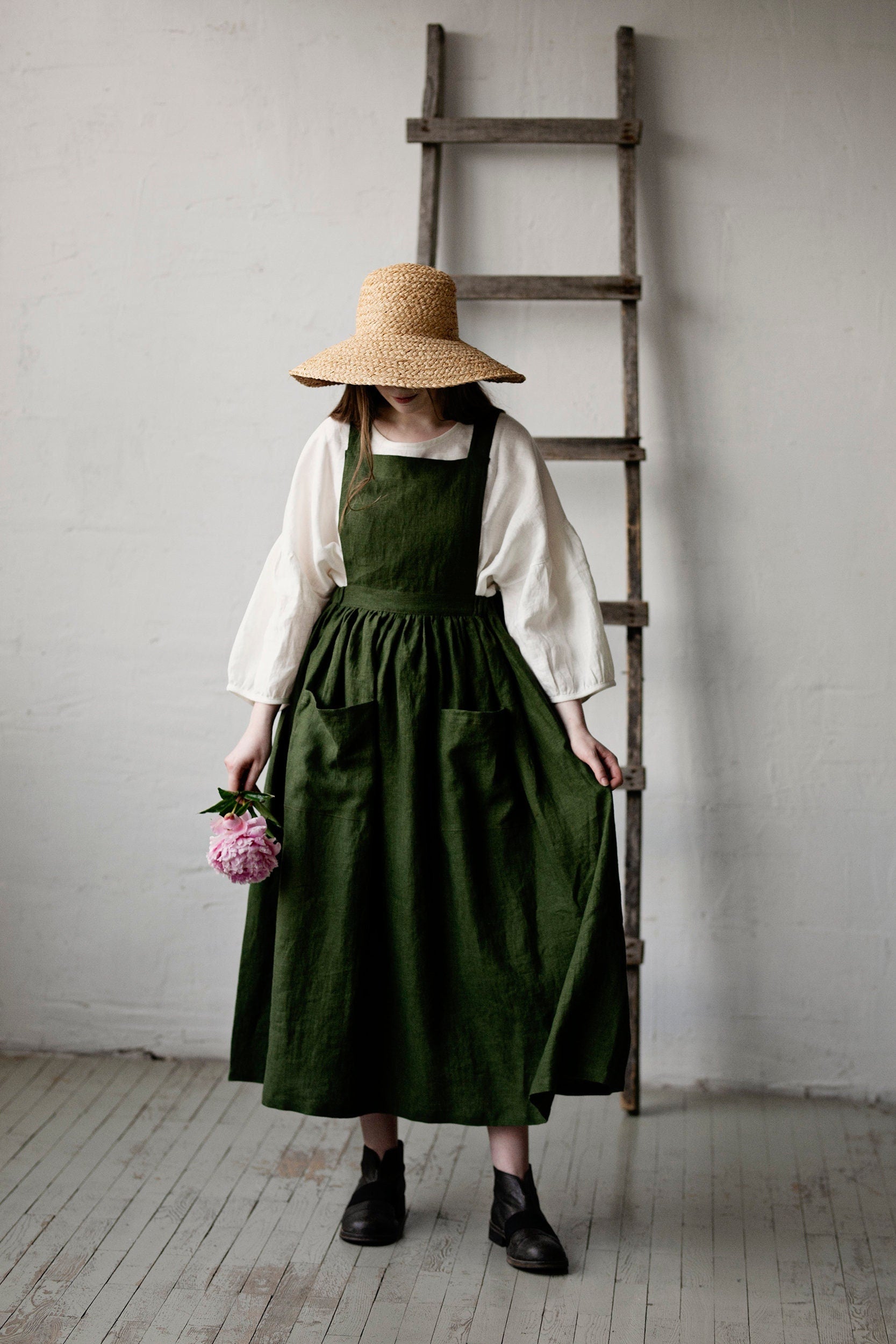 leurLogette cottage check dress 定価10万 leurLogette cottage check dress 定価10万 leurLogette cottage