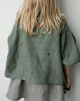 Sage Forest Parachute Linen Tunic