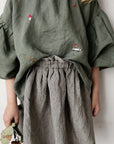 Sage Forest Parachute Linen Tunic