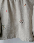 Natural Forest Parachute Linen Tunic