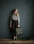 Chocolate Short Linen Culottes