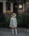 Exclusive Ruffle Linen Coat