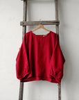 Cherry Fall Linen Tunic