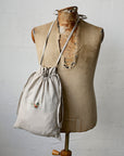 Fawn in the Meadow Crossbody Linen Bag with Handles