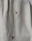 Natural Forest Parachute Linen Tunic
