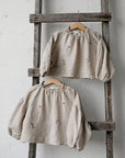 Natural Forest Parachute Linen Tunic
