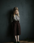 Chocolate Short Linen Culottes