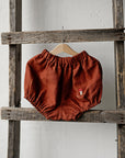 Rust Linen Bloomers