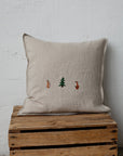 Natural Exclusive Christmas Linen Pillowcase