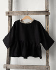 Black Exclusive North Linen Tunic