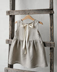 Natural Smock Linen Dress