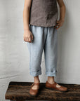 Baby Blue Linen Pants