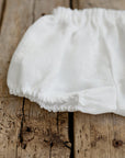 White Linen Bloomers