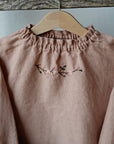 Dusty Rose Parachute Linen Tunic