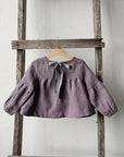 Mauve Short Linen Linen Tunic