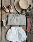 White Linen Bloomers